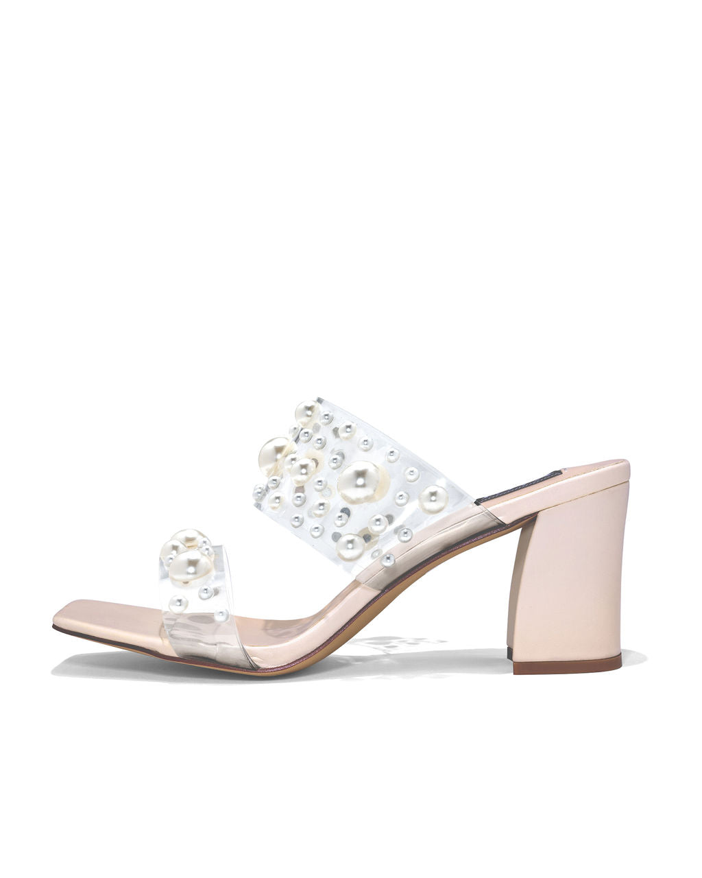 Gracelia Pearl Embellished Heeled Sandal - FINAL SALE