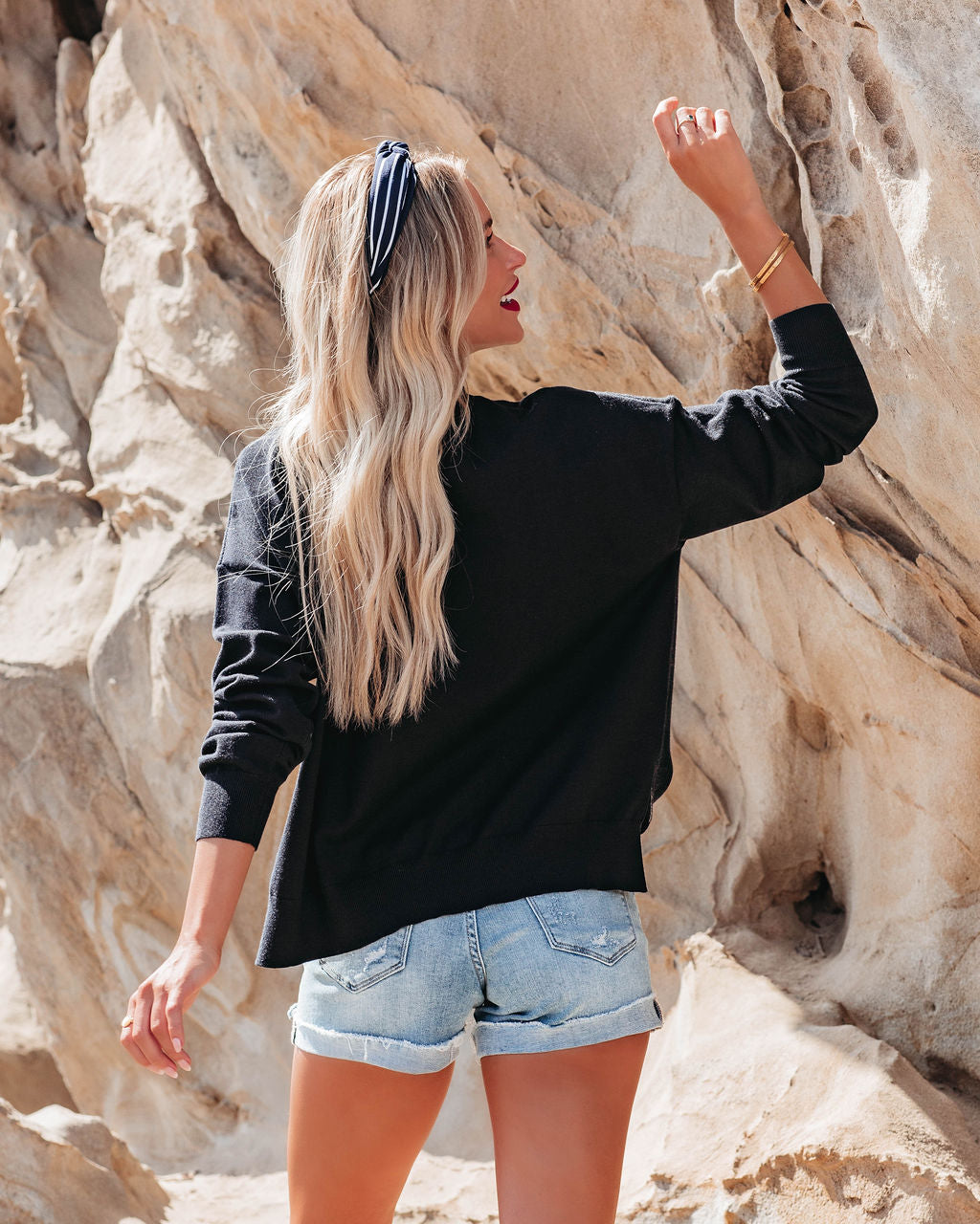 Anchored Away Knit Sweater - FINAL SALE